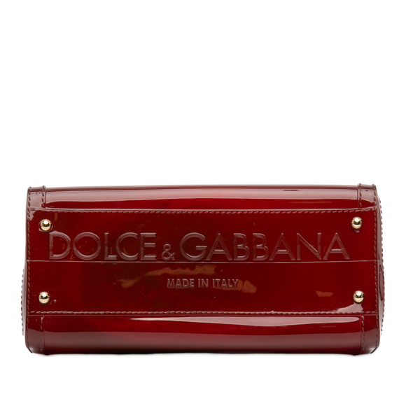 Pre-Loved Dolce & Gabbana Medium PVC Miss Sicily Satchel - Picture 3 of 10